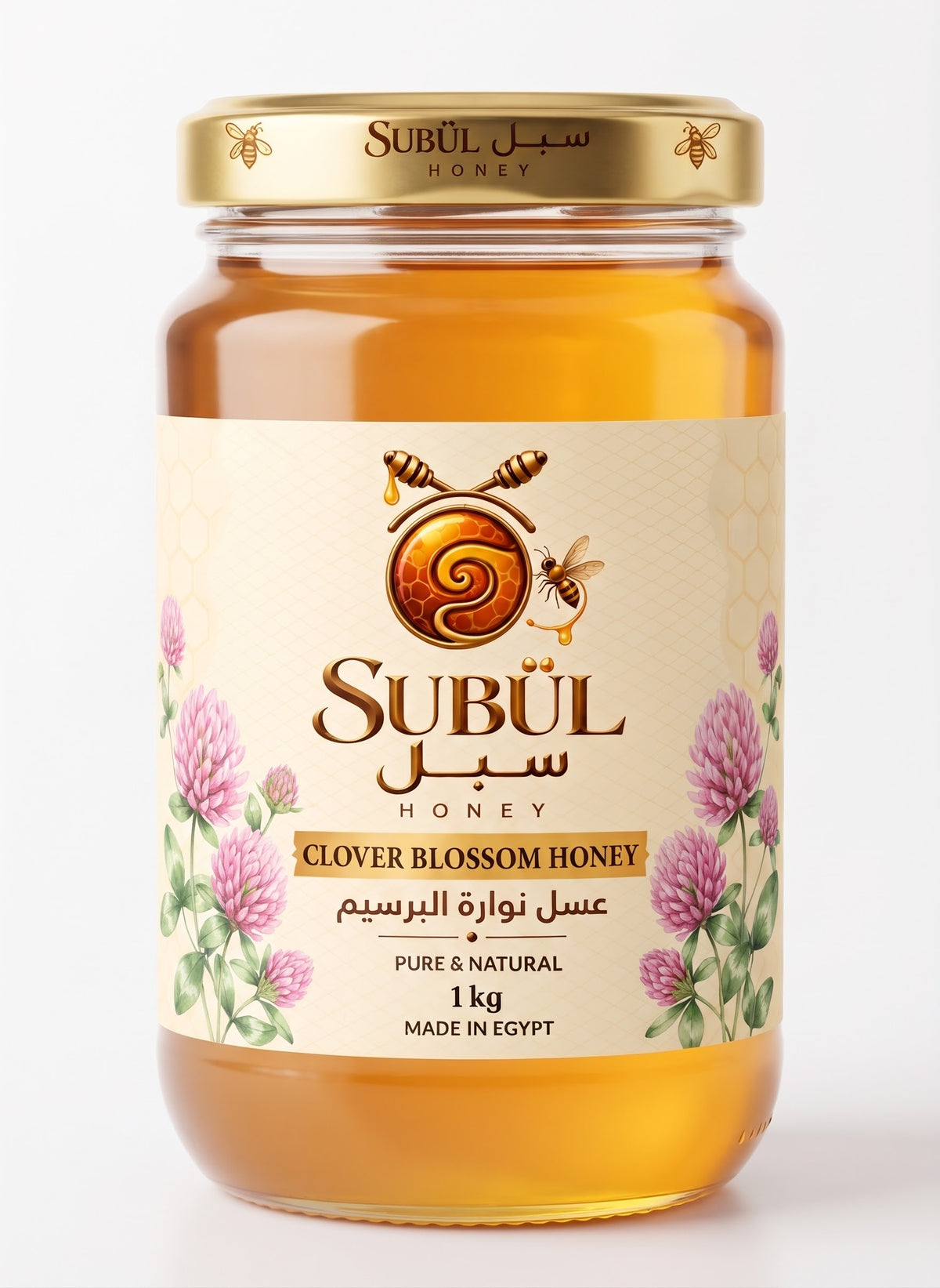 Subul Clover Blossom Honey 1kg jar