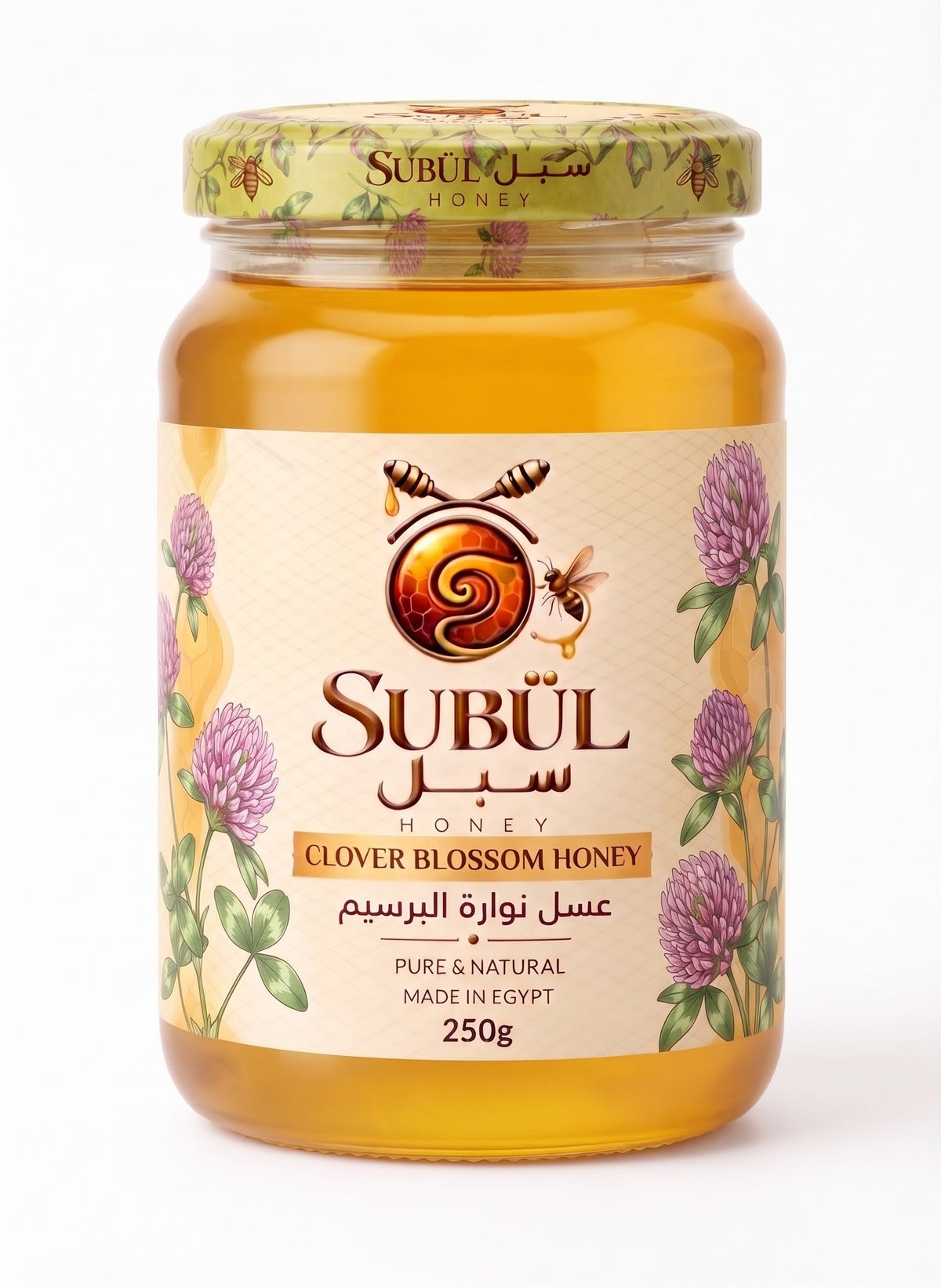 Subul Clover Blossom Honey 250g jar